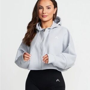 Oner Active Classic cropped zip hoodie